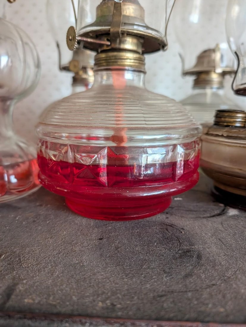 (9+) Kerosene/Oil Table Lamps - 5