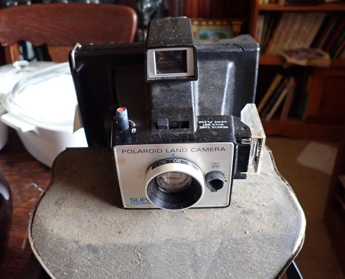 Ricoh KR 30A 35mm Camera & Polaroid Land Camera - 11