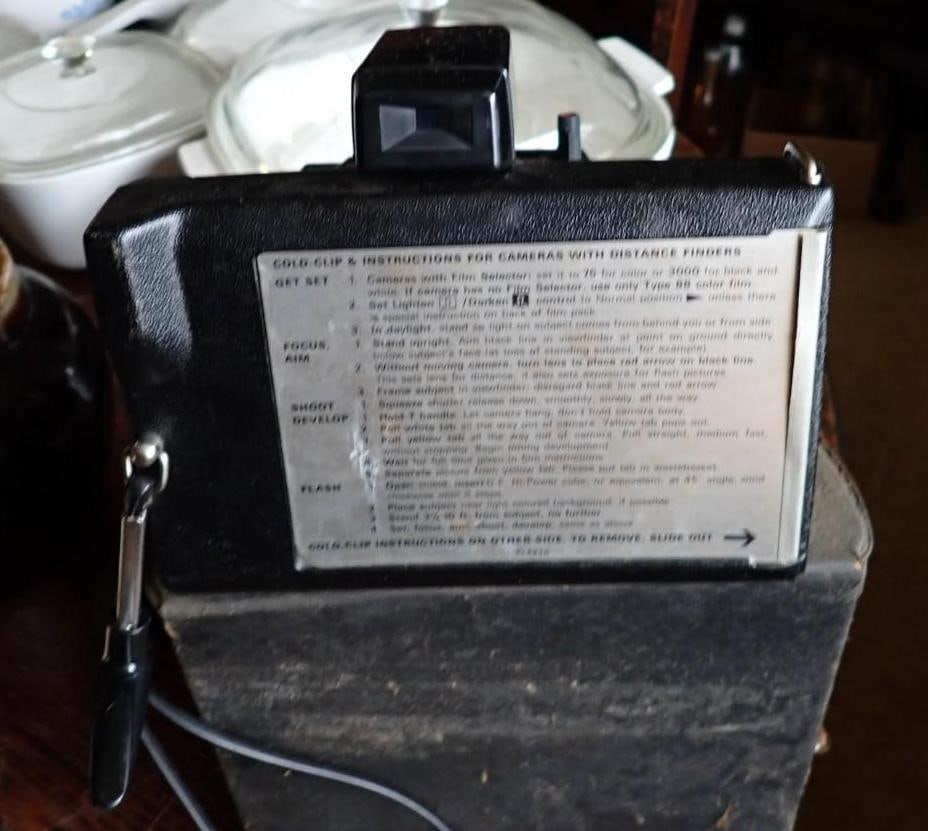 Ricoh KR 30A 35mm Camera & Polaroid Land Camera - 14