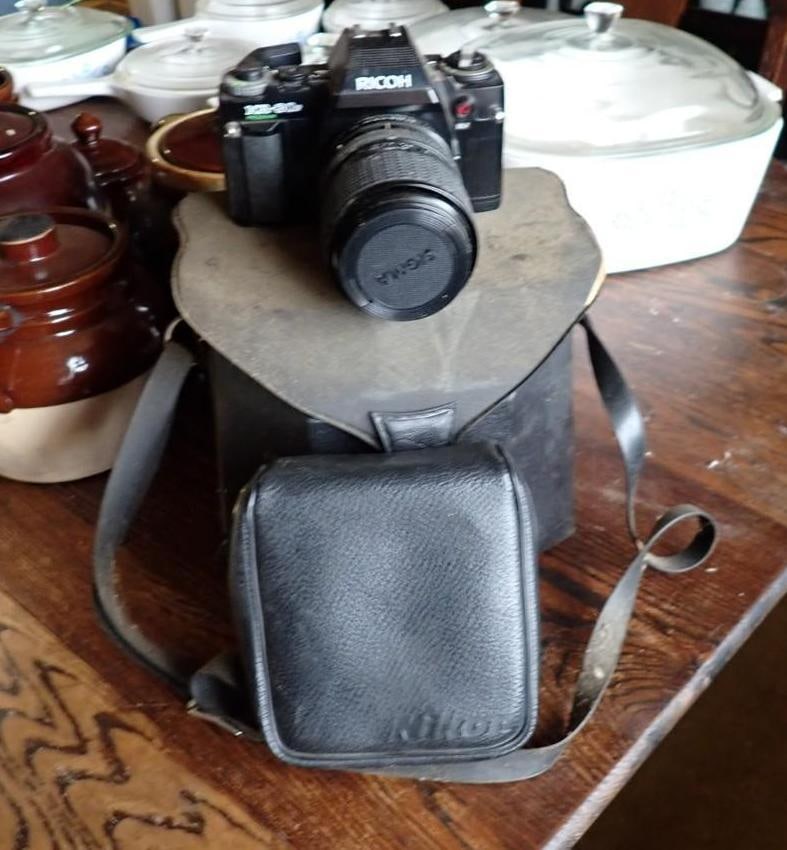 Ricoh KR 30A 35mm Camera & Polaroid Land Camera (1 of 16)