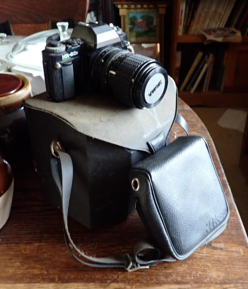 Ricoh KR 30A 35mm Camera & Polaroid Land Camera - 2