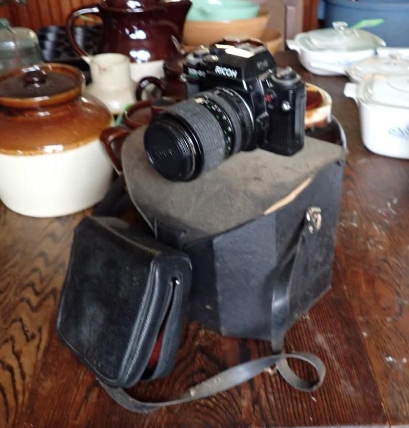 Ricoh KR 30A 35mm Camera & Polaroid Land Camera - 3