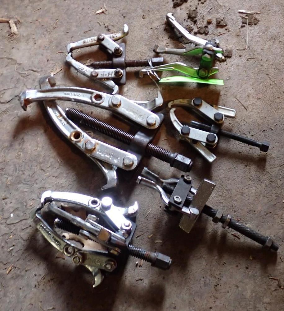 Asst. Small Pulley Pullers - 2