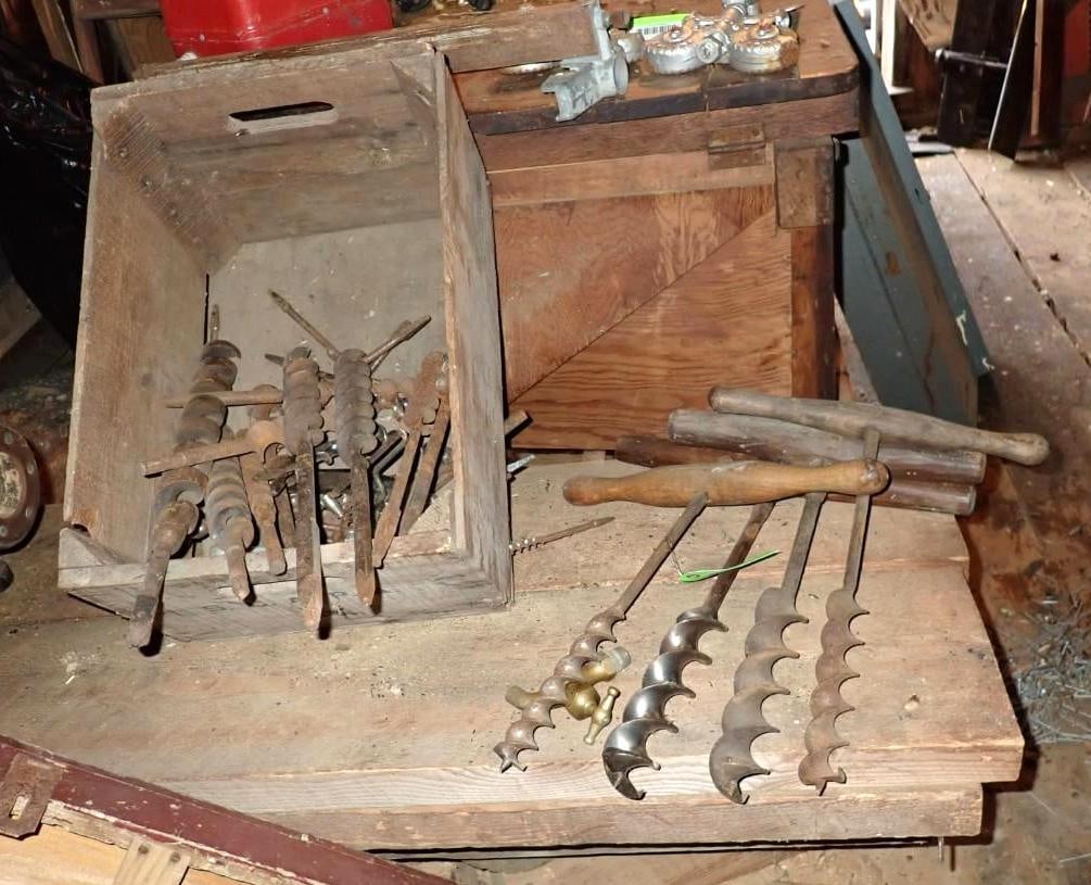 Ship Augers & Asst. Auger Bits (1 of 4)