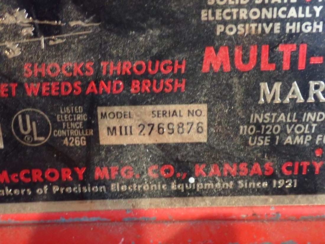 (2) Parmak Electric Fencers - 8