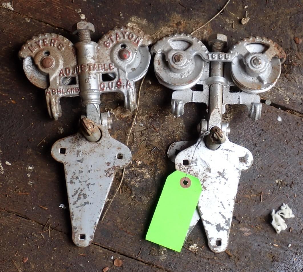 (2) Meyers Stayton Adjustable Door Runners/Hangers (1 of 6)