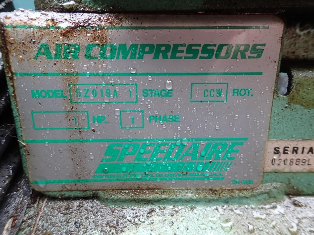 Speedaire Electric Air Compressor - 10