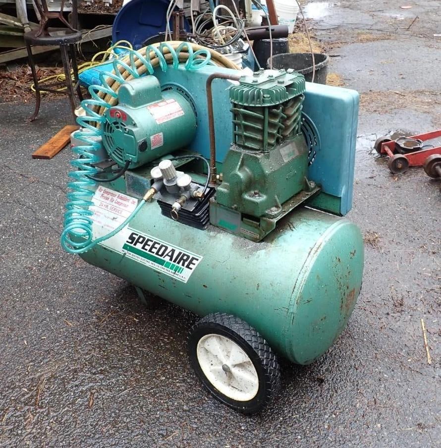 Speedaire Electric Air Compressor - 3