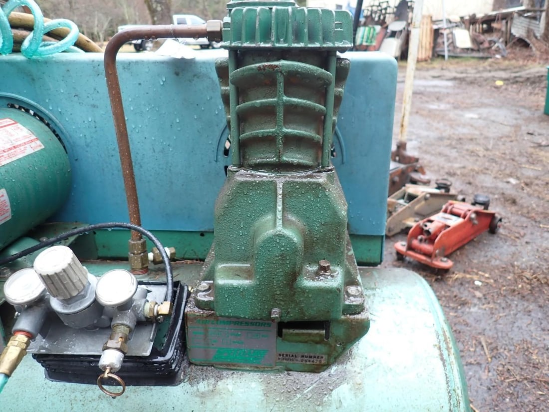 Speedaire Electric Air Compressor - 9