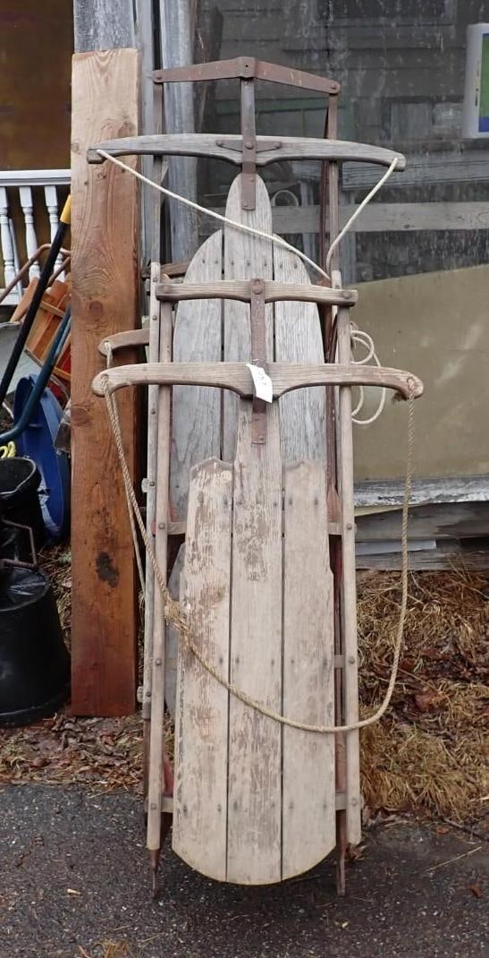 (3) High Runner Sleds - 4