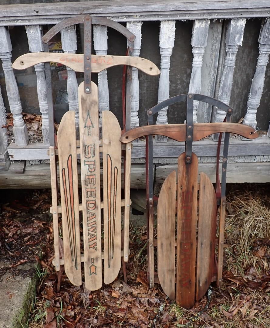 (2) Speedway Sleds - 4
