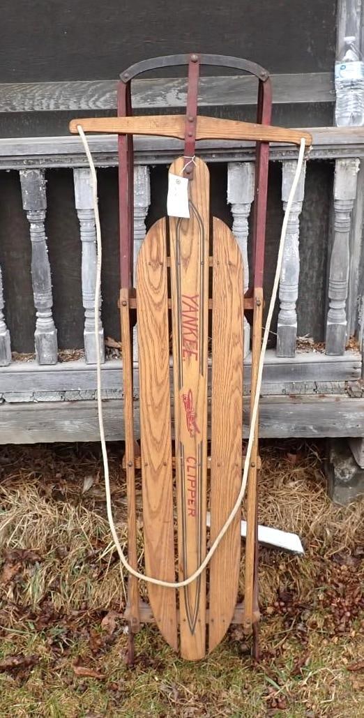 Yankee Clipper Sled: 55" long