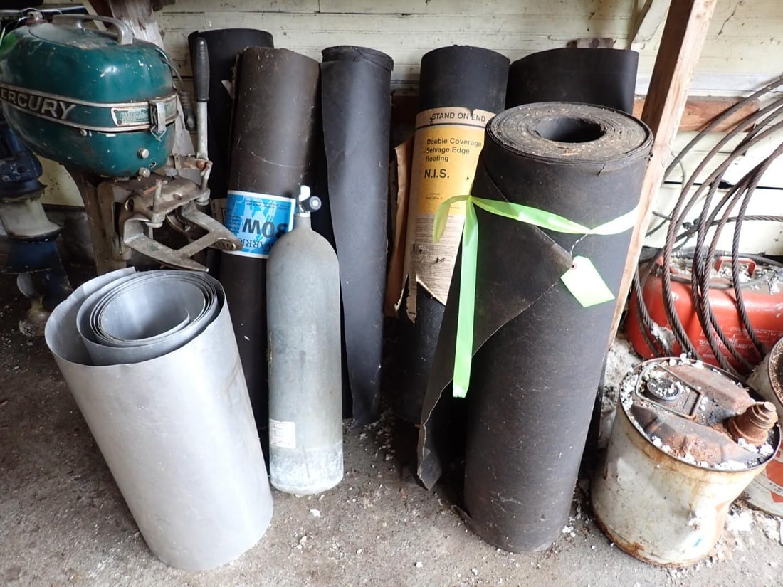 Building Sheet Material: Incl. Flashing, Tar Paper, Roofing Felt 