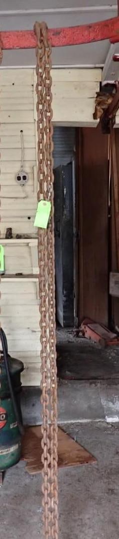 24' Chain w/ (2) Grab Hooks (1 of 2)