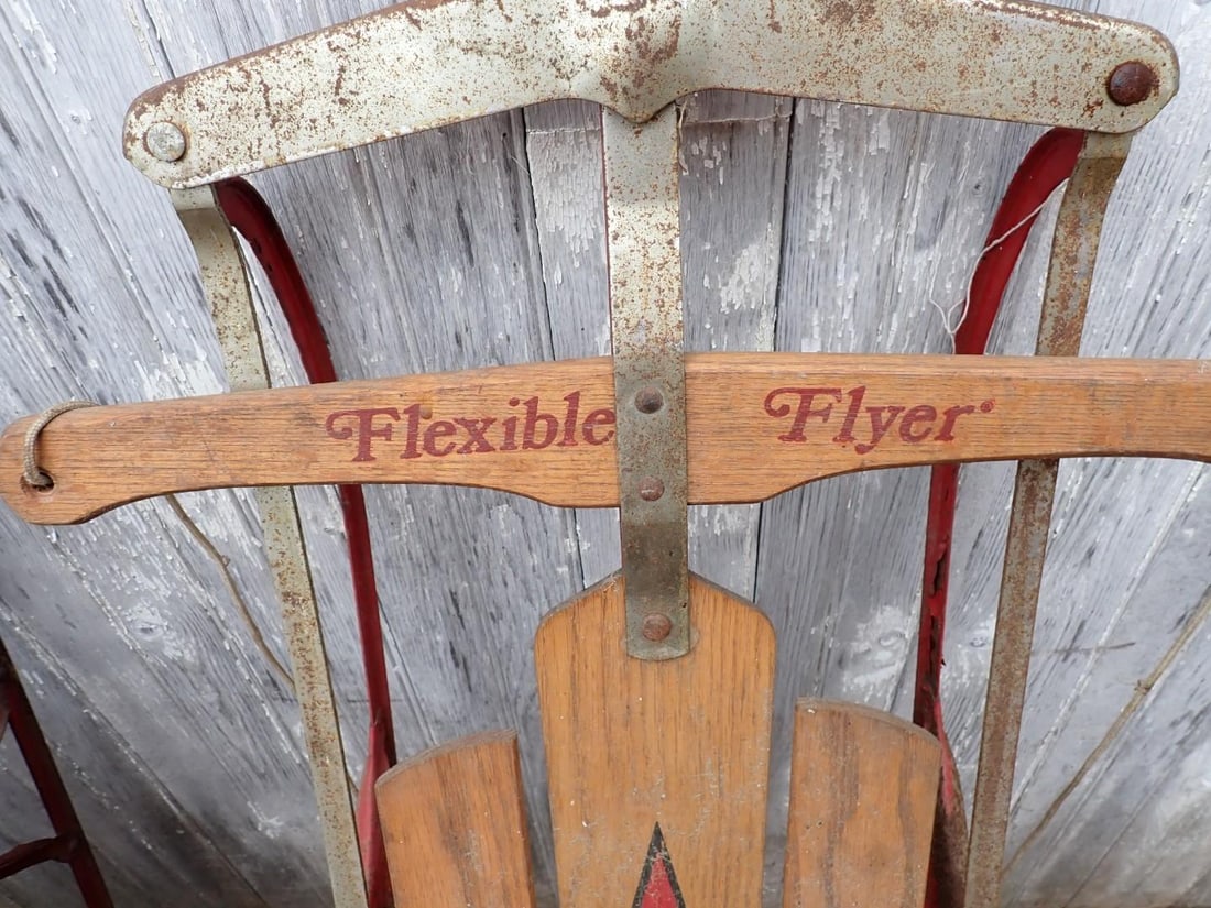 (2) Flexible Flyer Sleds - 3