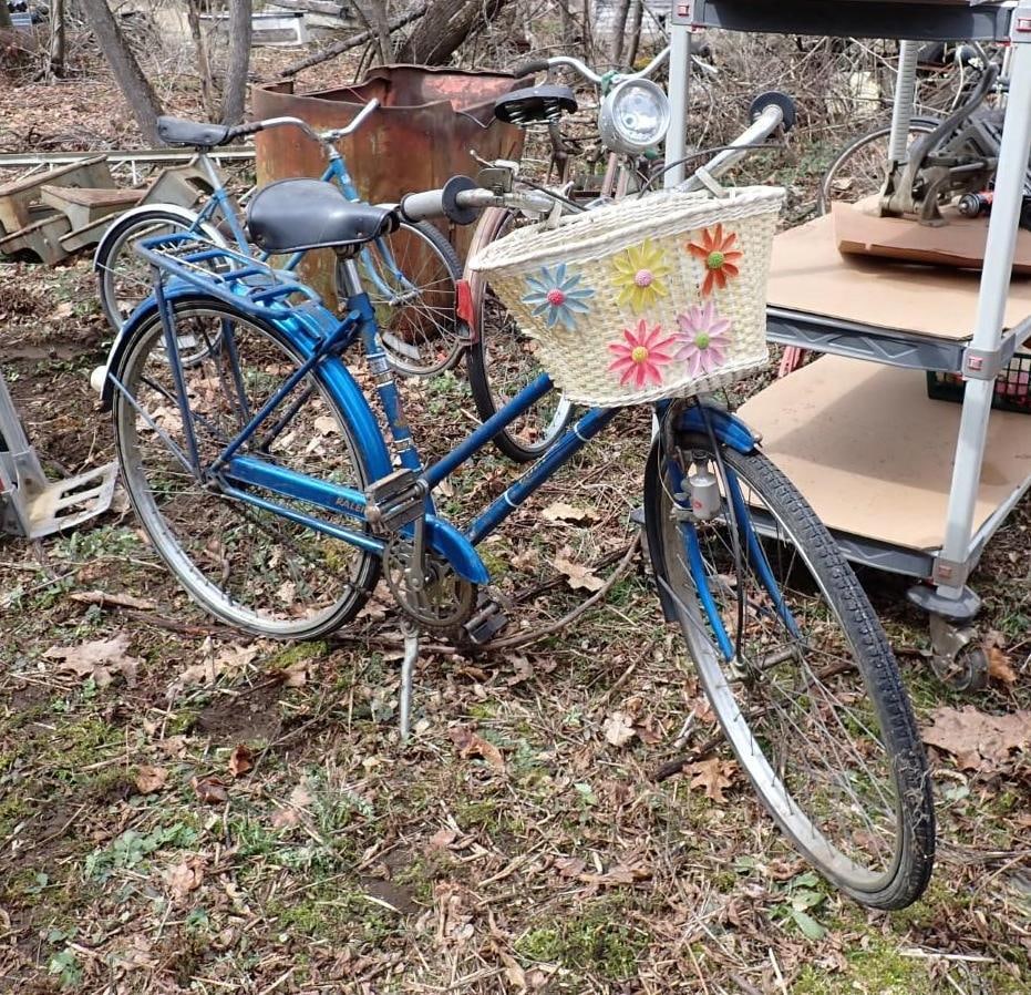 (3) Raleigh Women's Bicycles: (2) 3 Speeds, 1 Cruiser 