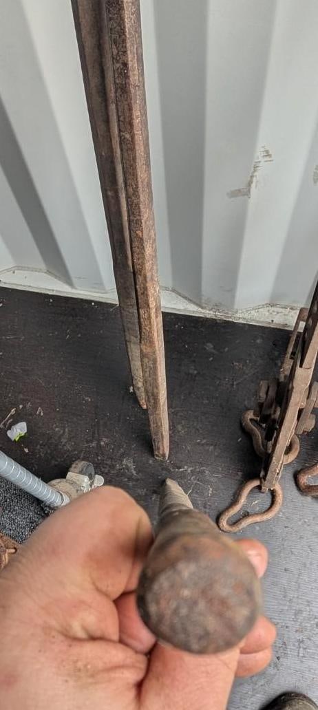 (3) Stone/Rock Bars - 8