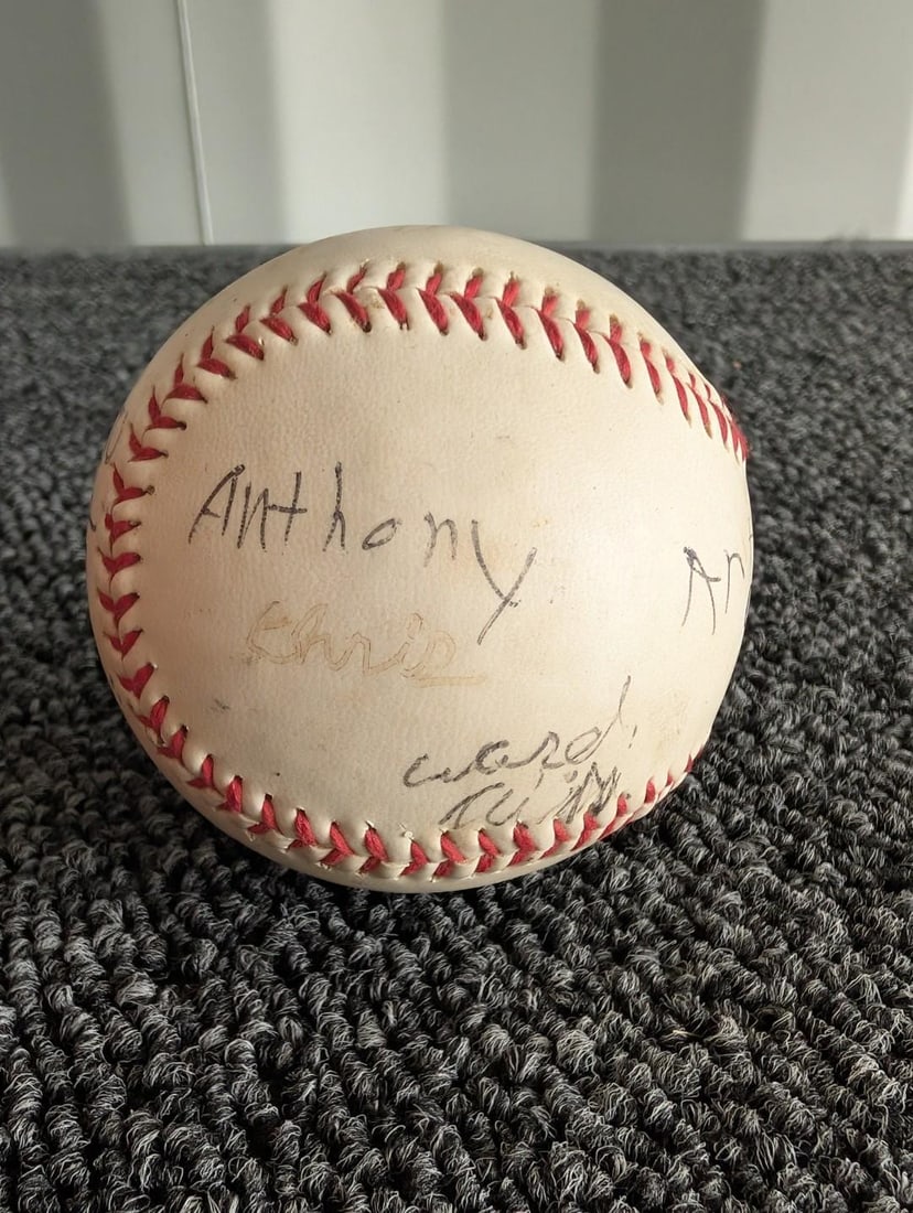 Padres '93 Signed Baseball - 2