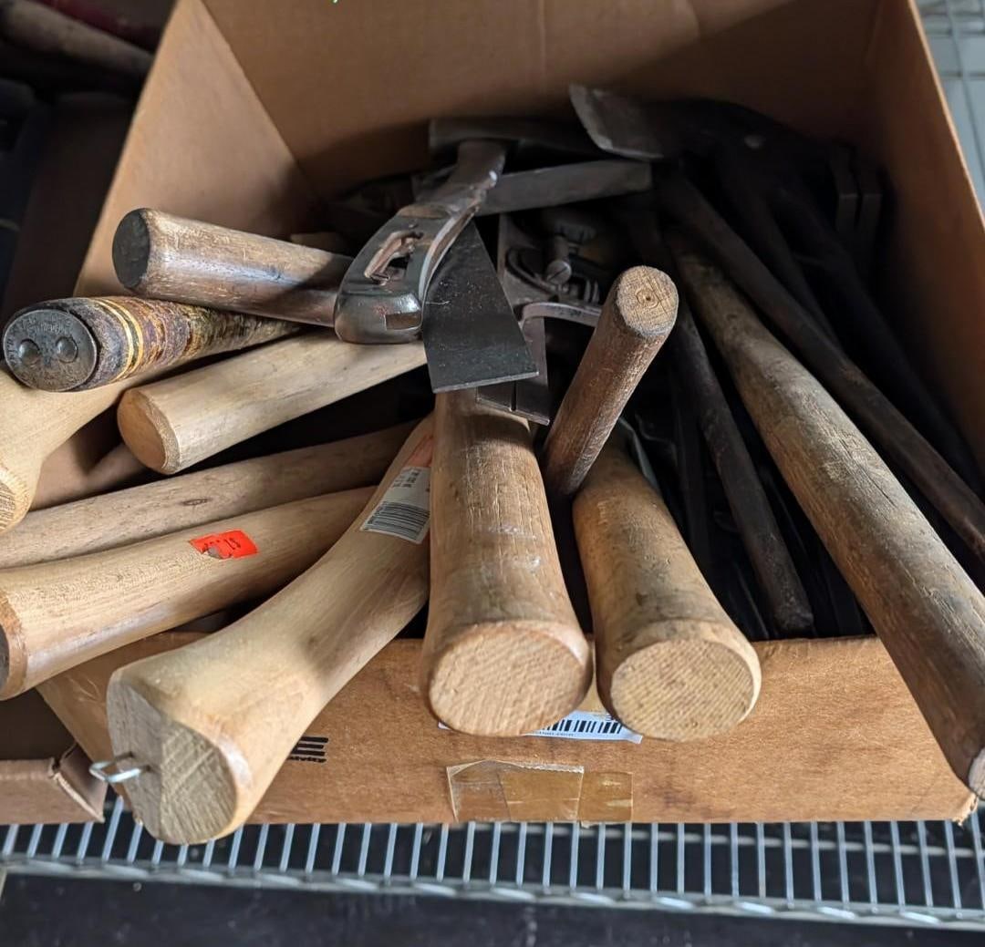 Asst. Hatchets, Hatchet Handles, & Tools - 2
