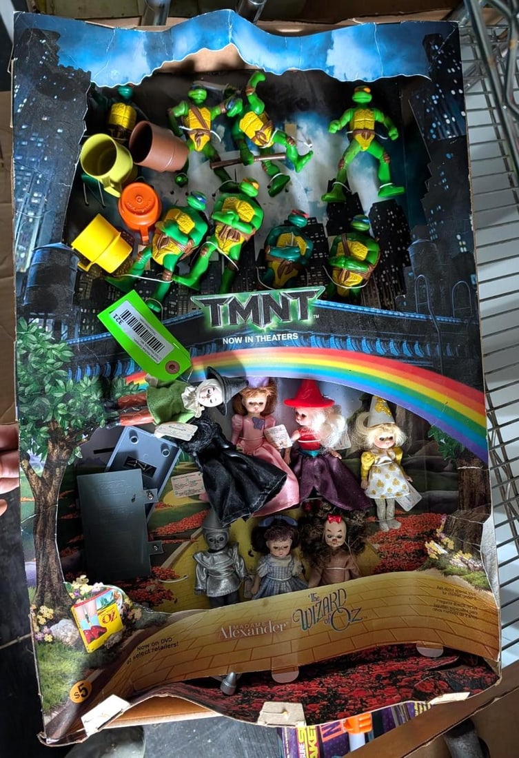 Asst. Wizard of Oz, TMNT Collectibles, & Super Soaker (1 of 8)