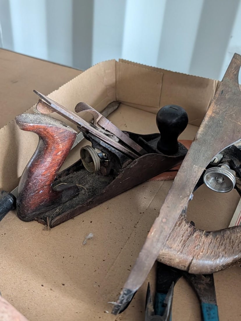 (2) Boxes of Vintage Woodworking Tools - 7