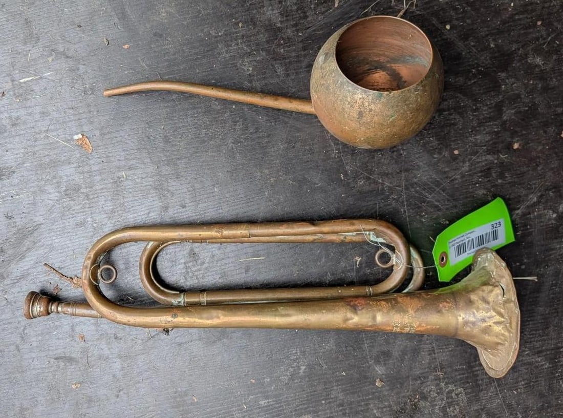 Trumpet & Copper Ladle: Trumpet & Copper Ladle 