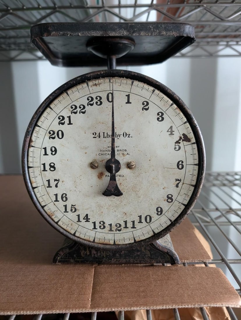 Antique Hanson Bros Scale: Antique Hanson Bros Scale 