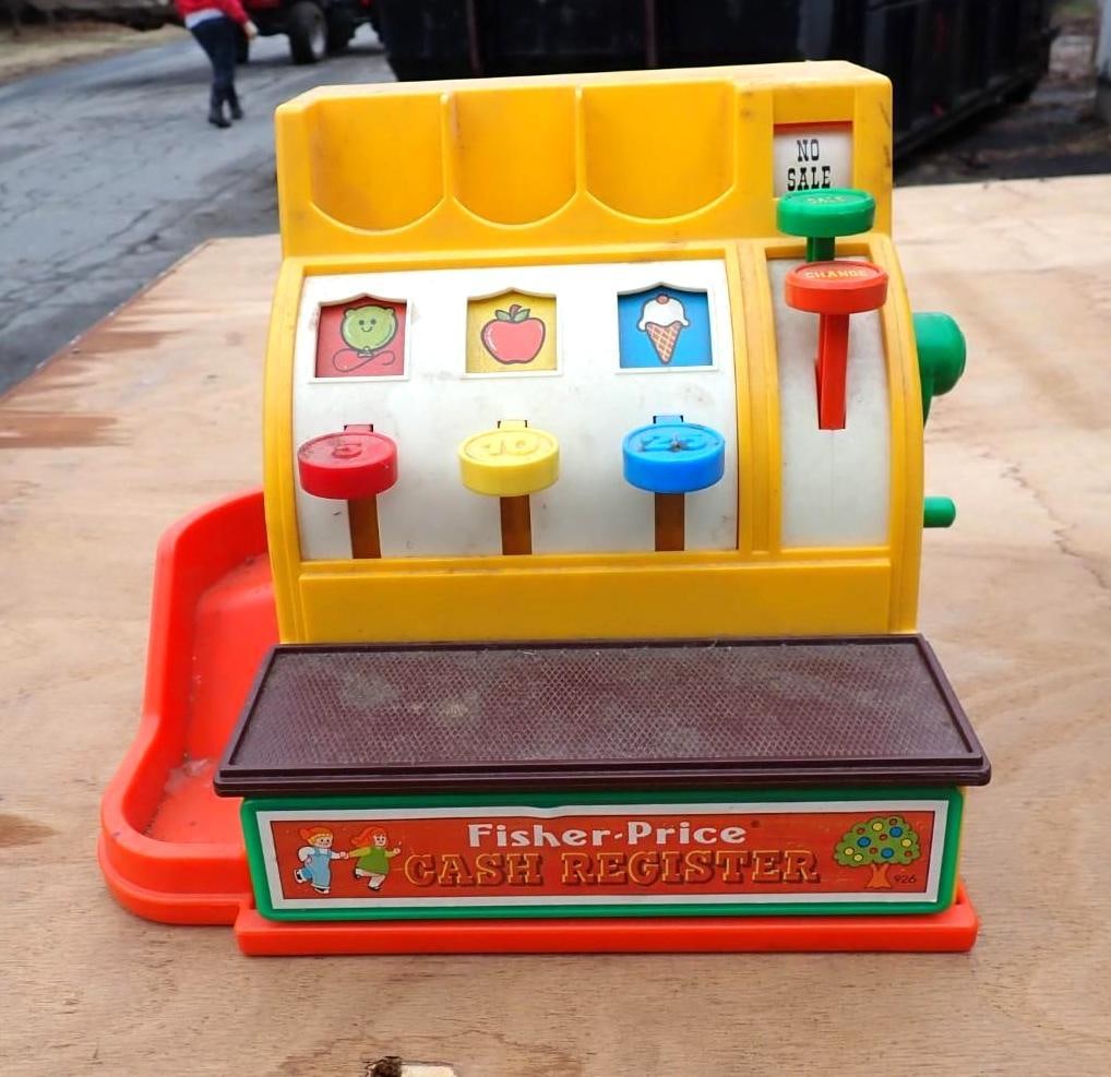 Vintage Fisher Price Airport & Accs. - 10