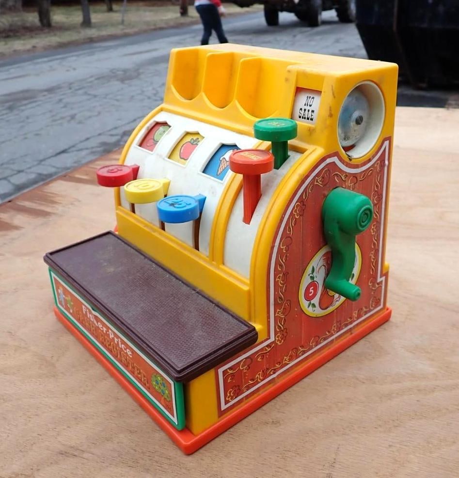 Vintage Fisher Price Airport & Accs. - 11