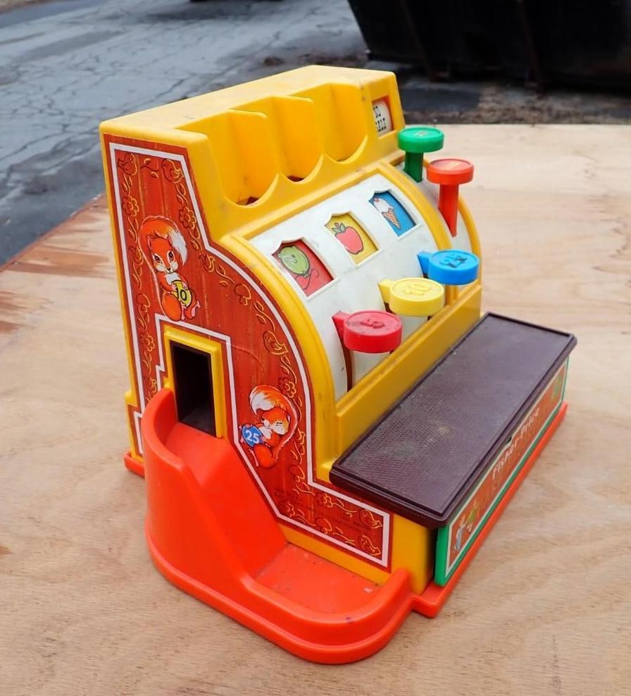 Vintage Fisher Price Airport & Accs. - 12