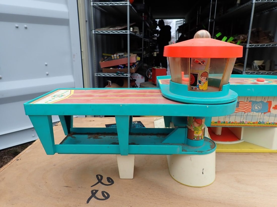 Vintage Fisher Price Airport & Accs. - 6