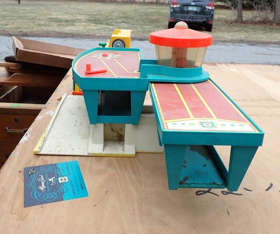 Vintage Fisher Price Airport & Accs. - 7