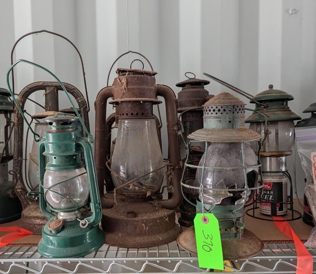(8) Asst. Coleman & Dietz Lanterns (1 of 7)