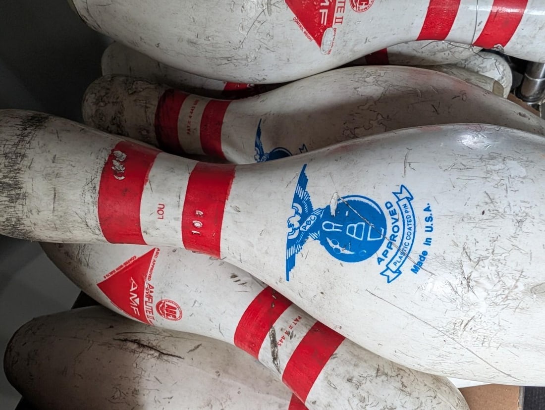 (10) AMF Bowling Pins - 3