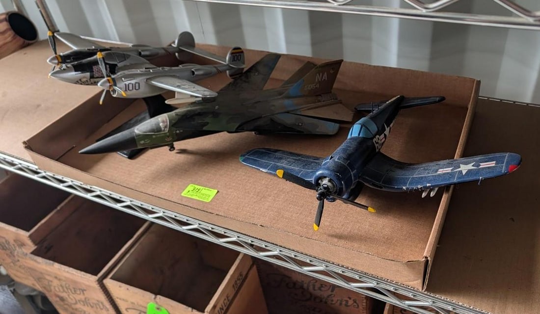 (3) US Military Model Planes (1 of 8)