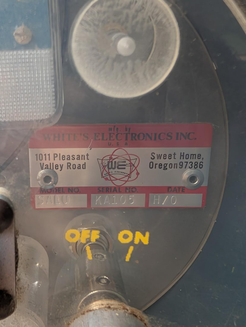 Vintage Underwater Metal Detector Control Box - 2