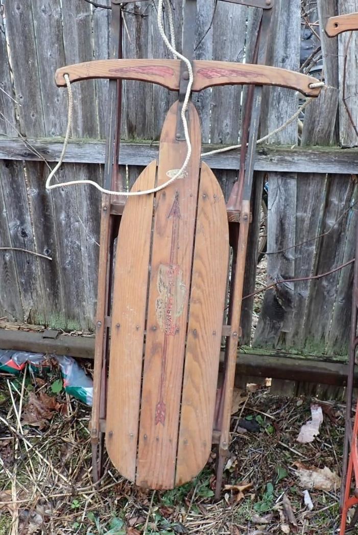 (2) Flexible Flyer Sleds - 2