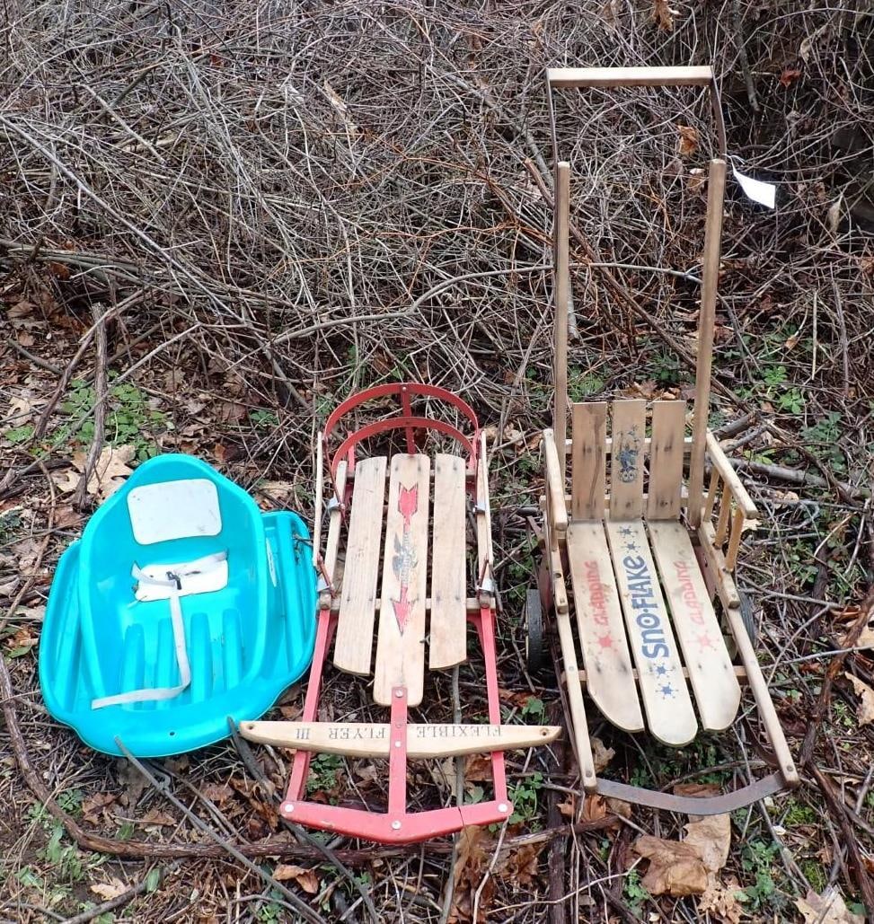 (3) Baby Sleds (1 of 4)