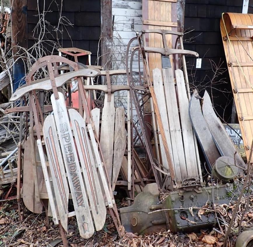 Sled & Toboggan Repair Lot (1 of 7)
