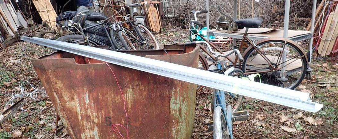 (12) Section of 10" Drip Edge: 5" Wide 