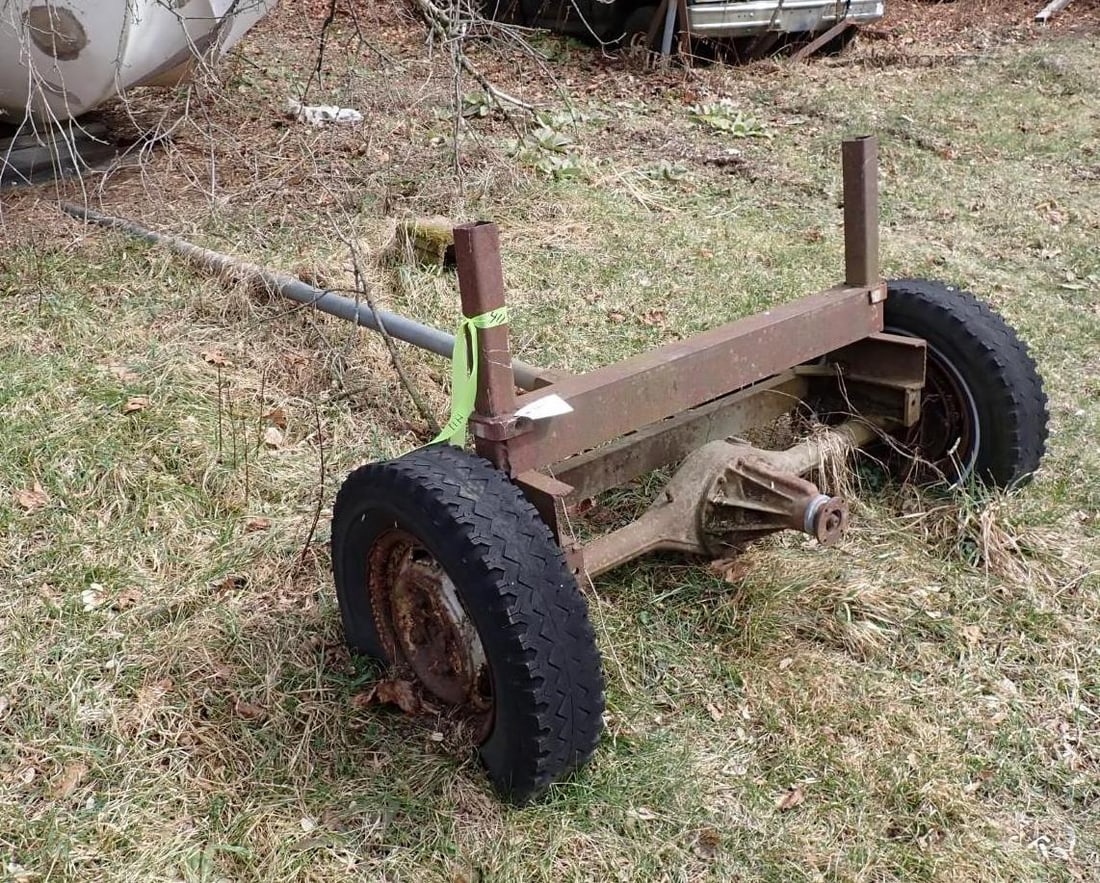 Shop Made Pole Trailer: Shop Made Pole Trailer 