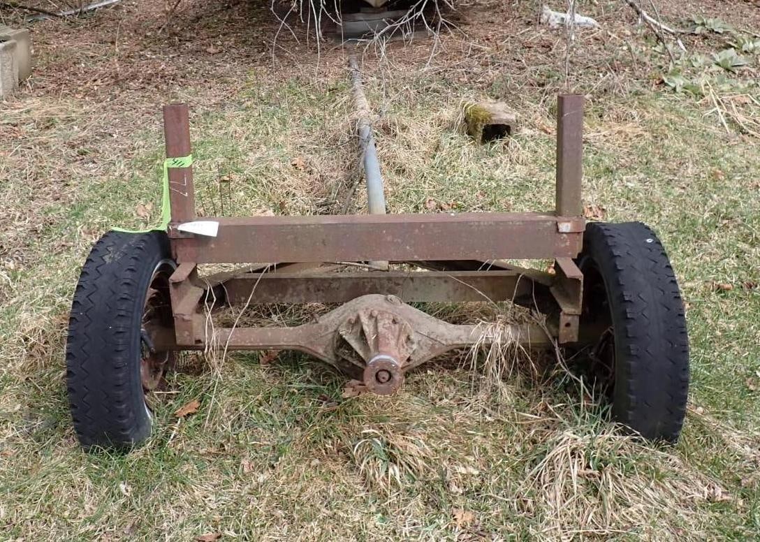 Shop Made Pole Trailer - 2