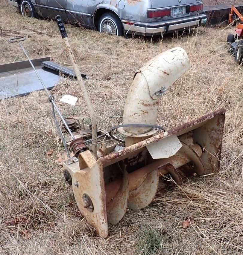 32" Snow Blower Attachment: m/n 3520-0 ZYJ-1363A 
