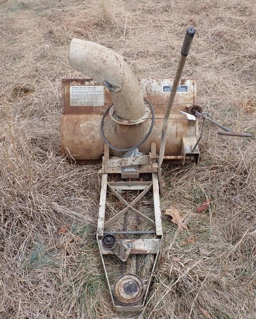 32" Snow Blower Attachment - 4