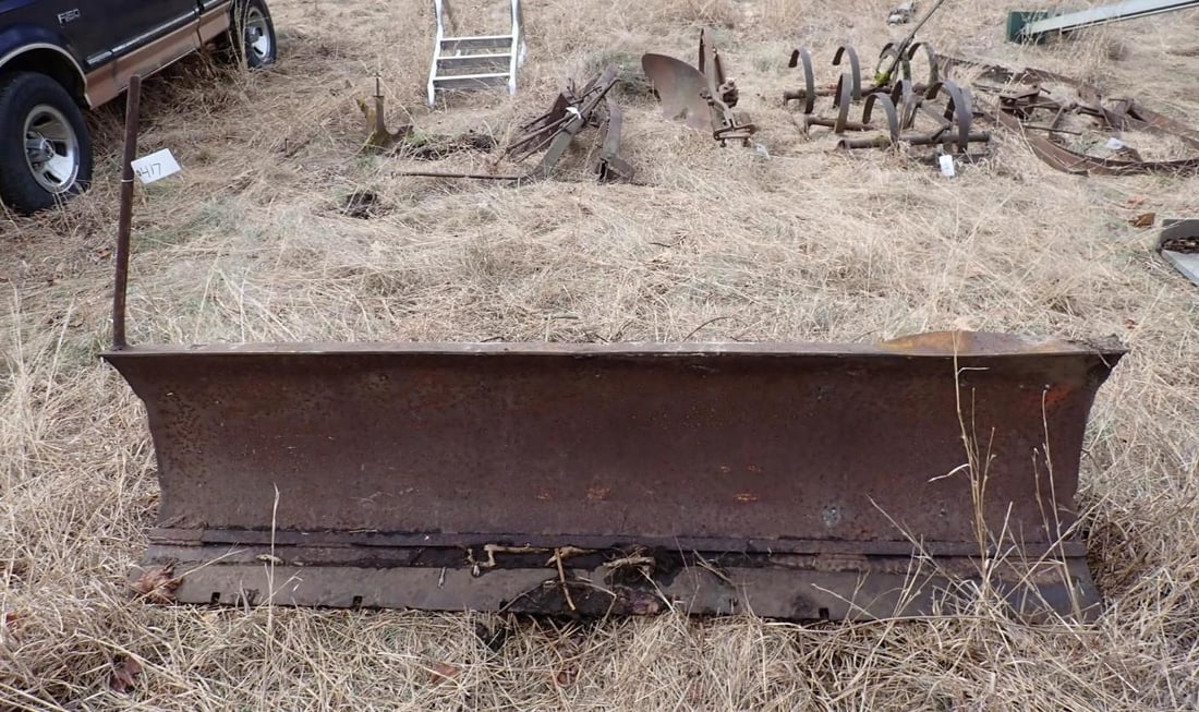 77" Plow Blade: No controls, mounting brackets etc 