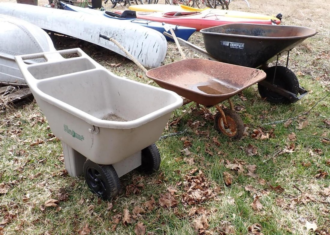(3) Wheelbarrows - 2