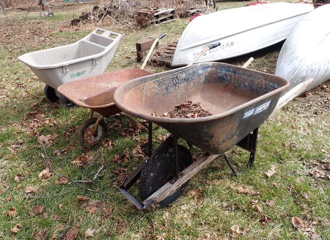 (3) Wheelbarrows - 3