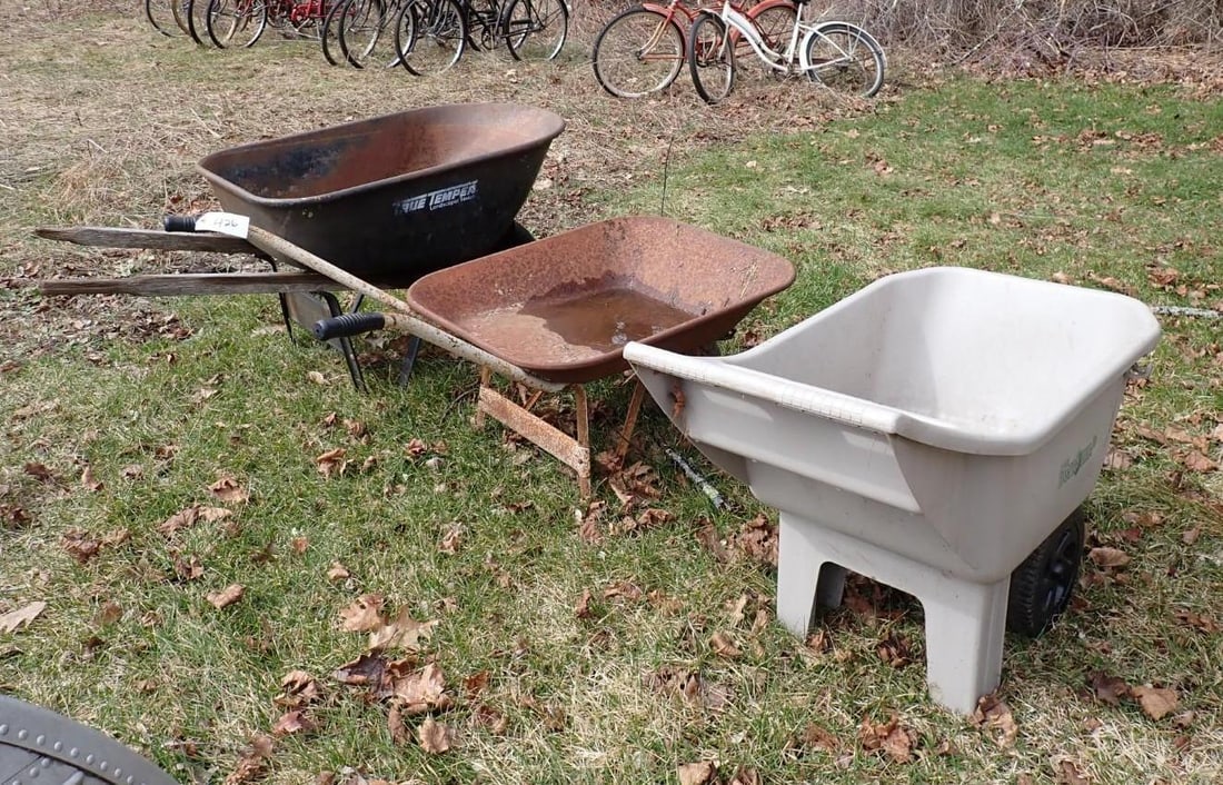 (3) Wheelbarrows - 5