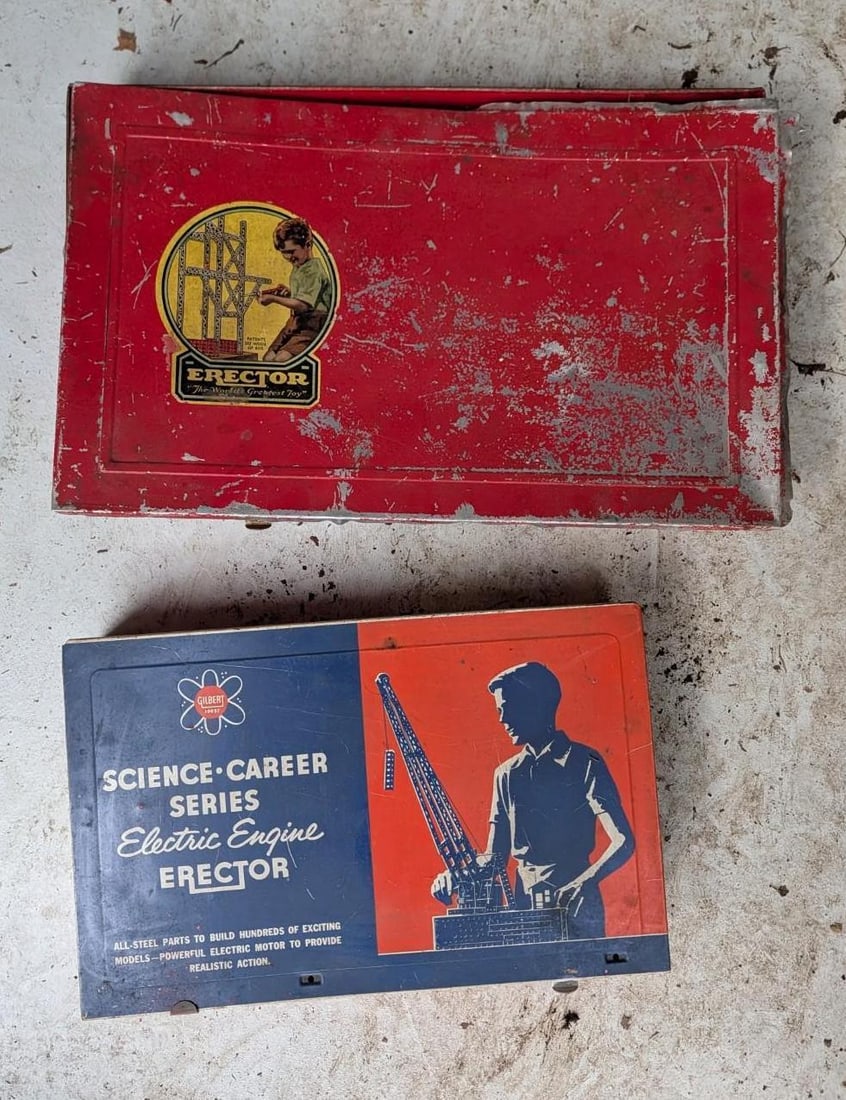 (2) Vintage Erector Sets (1 of 5)