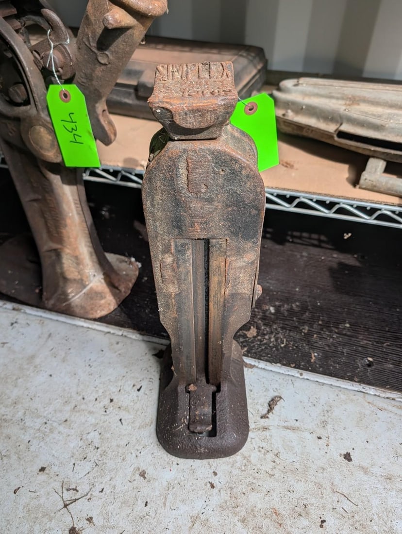 Simplex 85A Carriage Jack - 10